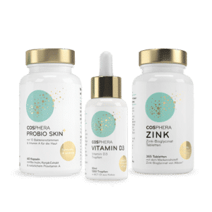 Immunsystem Paket mit Probio Skin+, Vitamin D3 und Zink