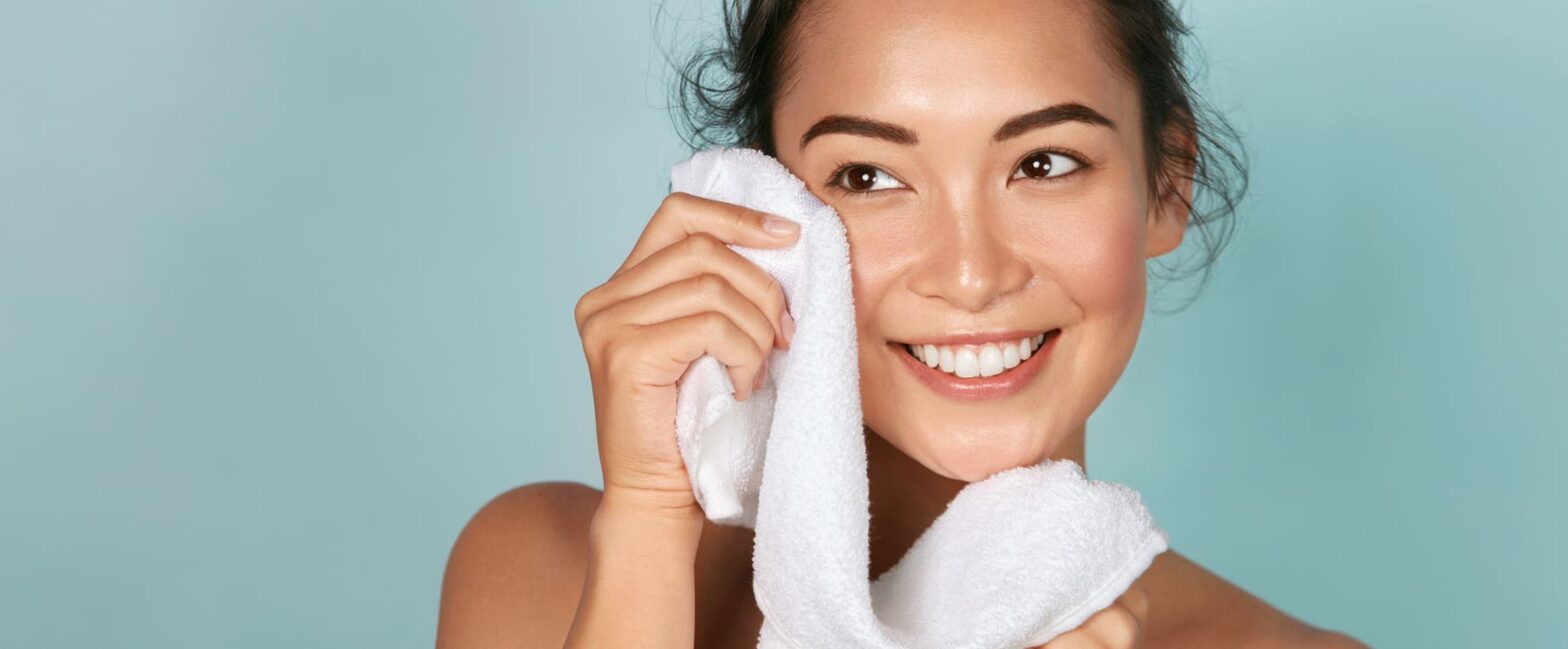 Frau Mischhaut Hautpflege