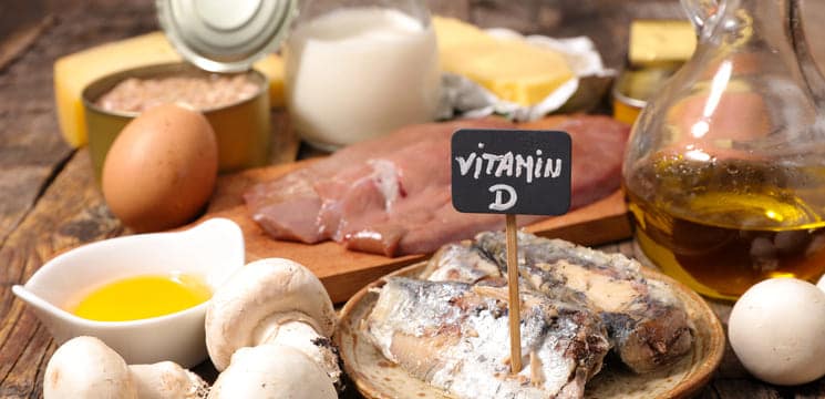 Vitamin D Lebensmittel.